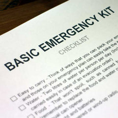 What's in an Emergency Kit?