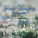You Don't Want To Miss Our Spring Giveaways