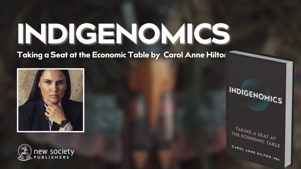 Indigenomics book cover and author photo