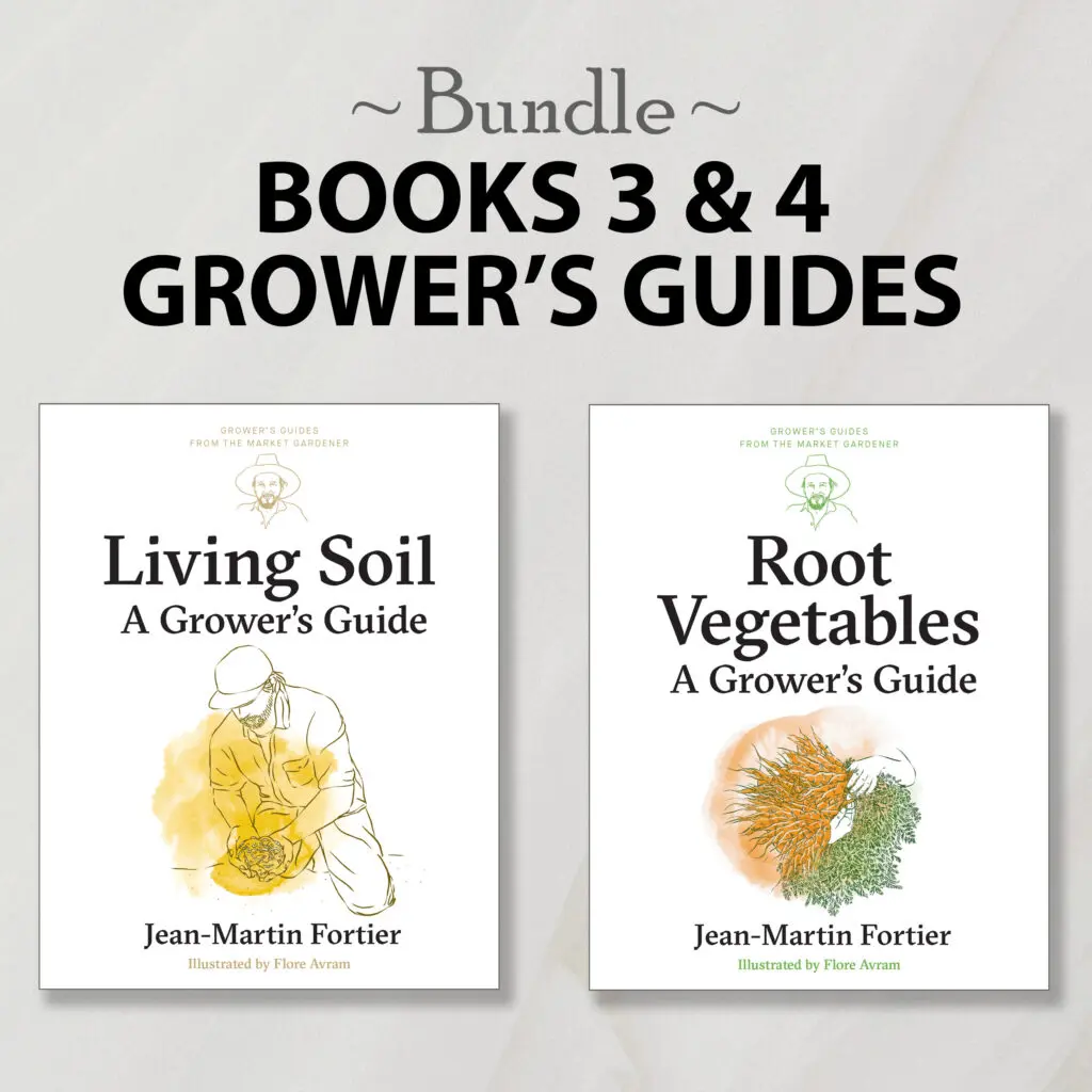 Books 3 & 4: Grower's Guide Bundle—two gardening books by Jean-Martin Fortier.