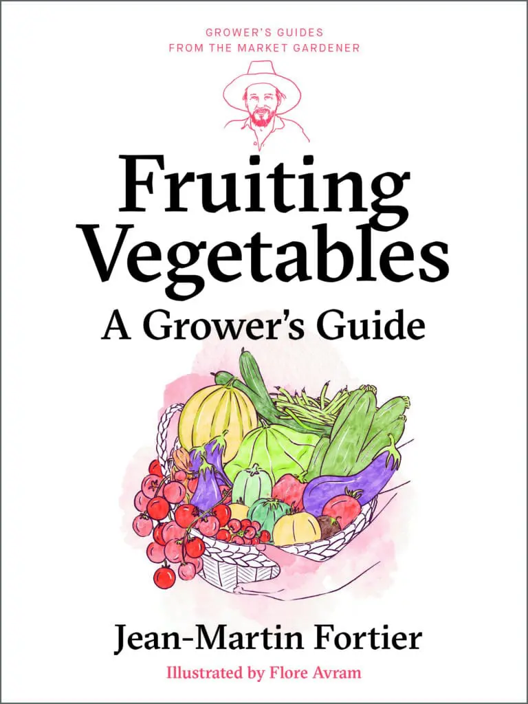 Cover of "Fruiting Vegetables" featuring an illustrated basket of fresh produce.