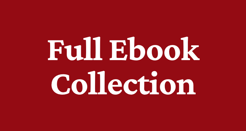 White text on a red background reads "Self-Sufficient Shelf Ebook Collection.