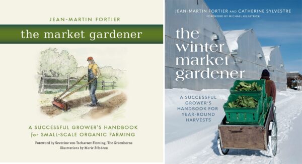 The Market Gardener & The Winter Market Gardener book covers