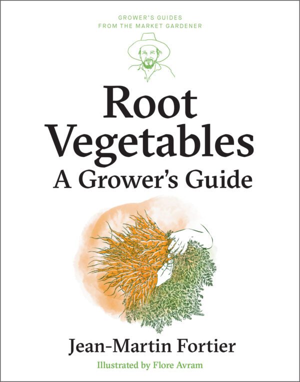 The cover of the book "Root Vegetables" beautifully illustrates a bunch of carrots, capturing the essence of a bountiful harvest.